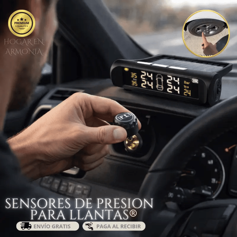 Sensores de presión de aire para llantas