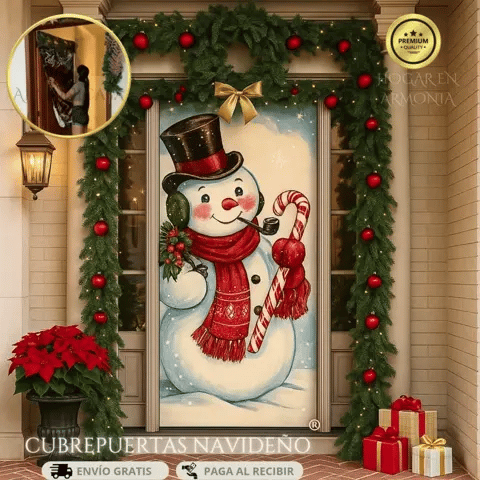 Set x 3 Cubrepuertas Navideños