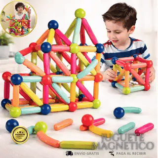 Kit Bloques de Construcción Magnéticos