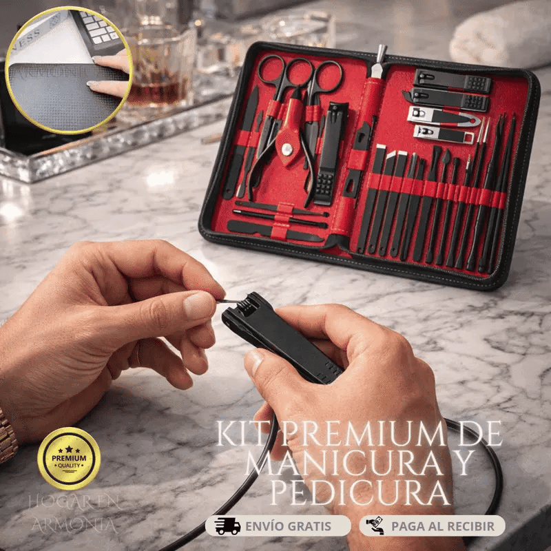 Kit Premium de Manicura y pedicura