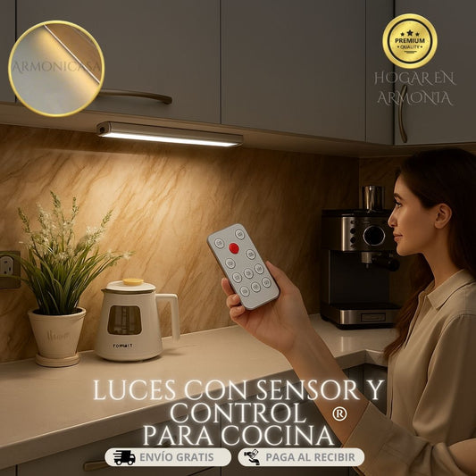 PACK X 3 LUCES CON SENSOR PARA COCINA