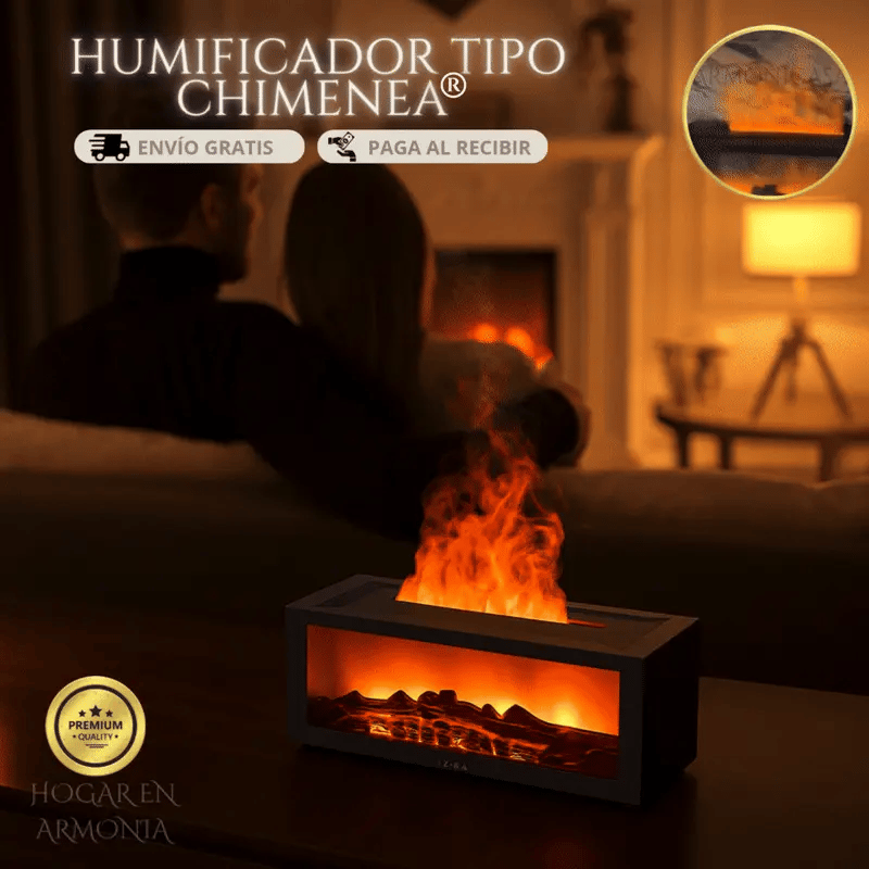 Humificador tipo chimenea