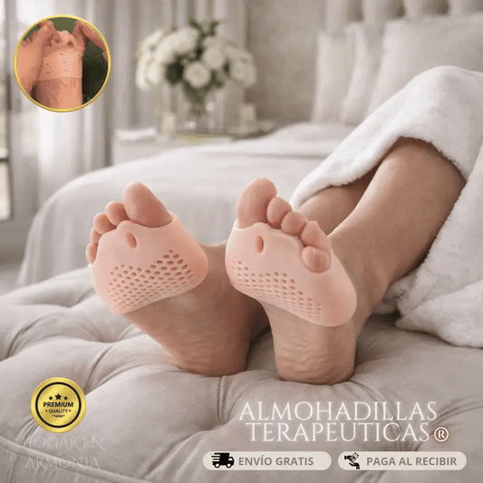 Almohadillas Terapéuticas Con Separador De Dedos