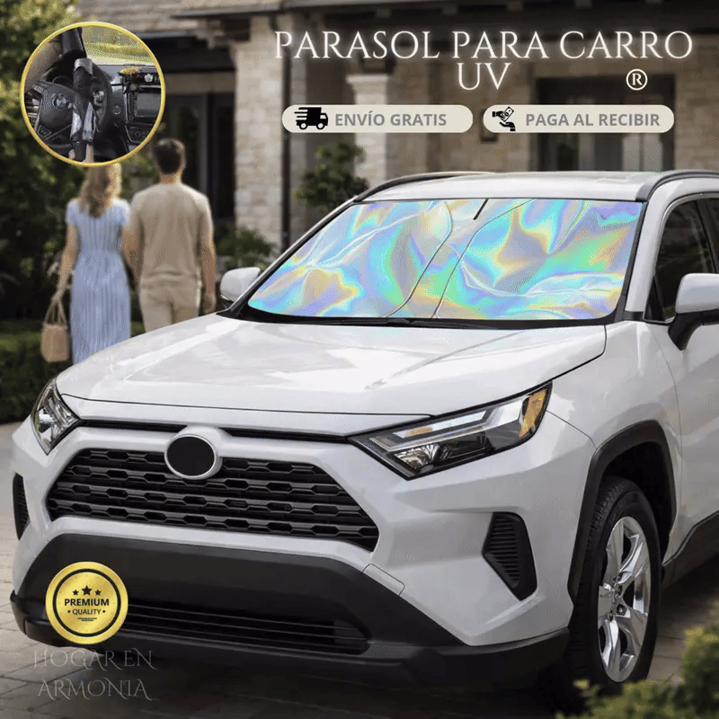 Parasol Para Carro Con Bloqueo De Rayos UV