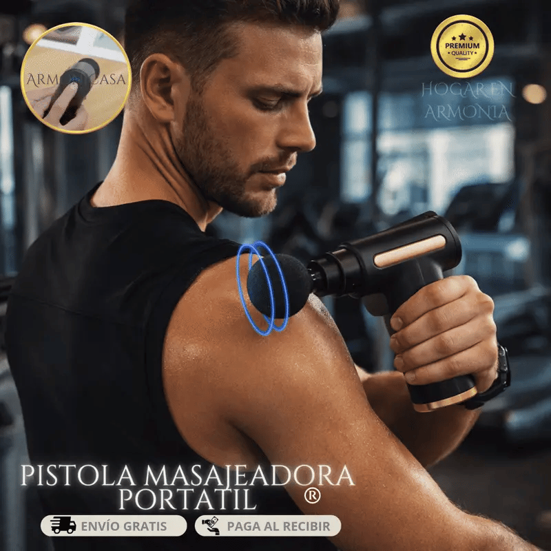 Pistola Masajeadora Portátil