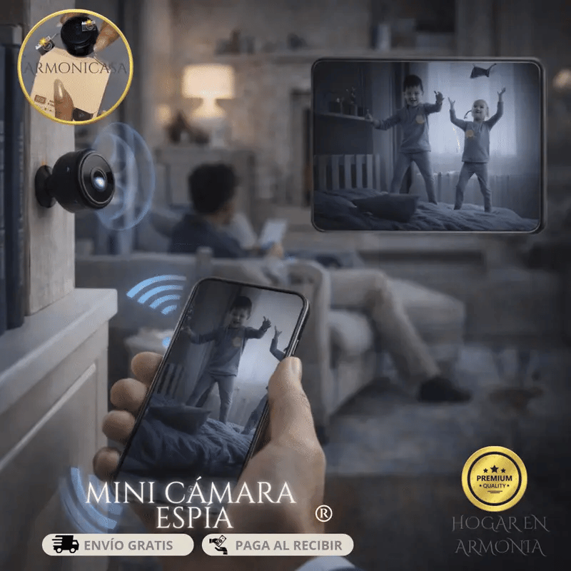 Mini Cámara Espía / Cámara Niñera