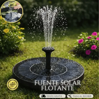 FUENTE SOLAR FLOTANTE