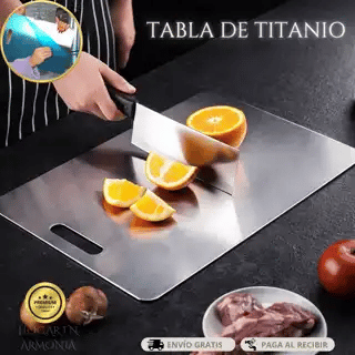 Tabla Titan BoardPro acero inoxidable 304
