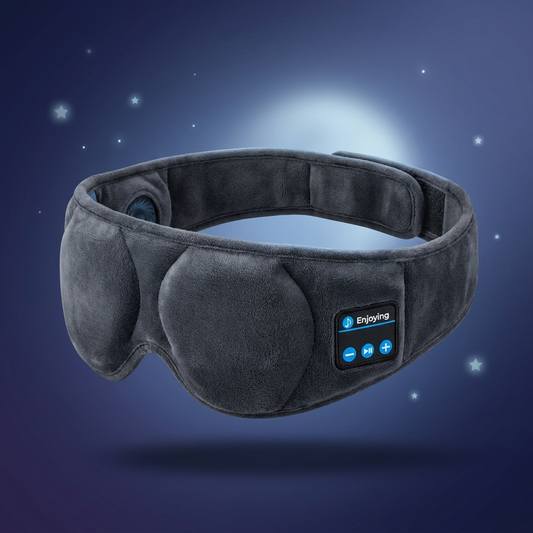 Antifaz para Dormir con Audífonos Bluetooth Incorporados