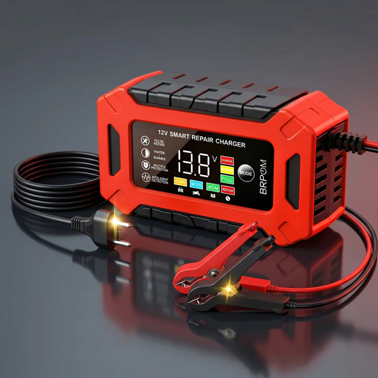 Cargador Inteligente de Bateria 12V Smart Repair (Auto, Moto, AGM)
