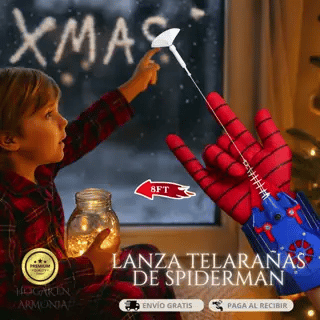 LANZA TELARAÑA SPIDERMAN | SPIDER NET