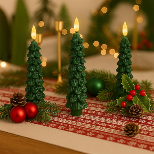 PACK X 4 VELAS NAVIDEÑAS